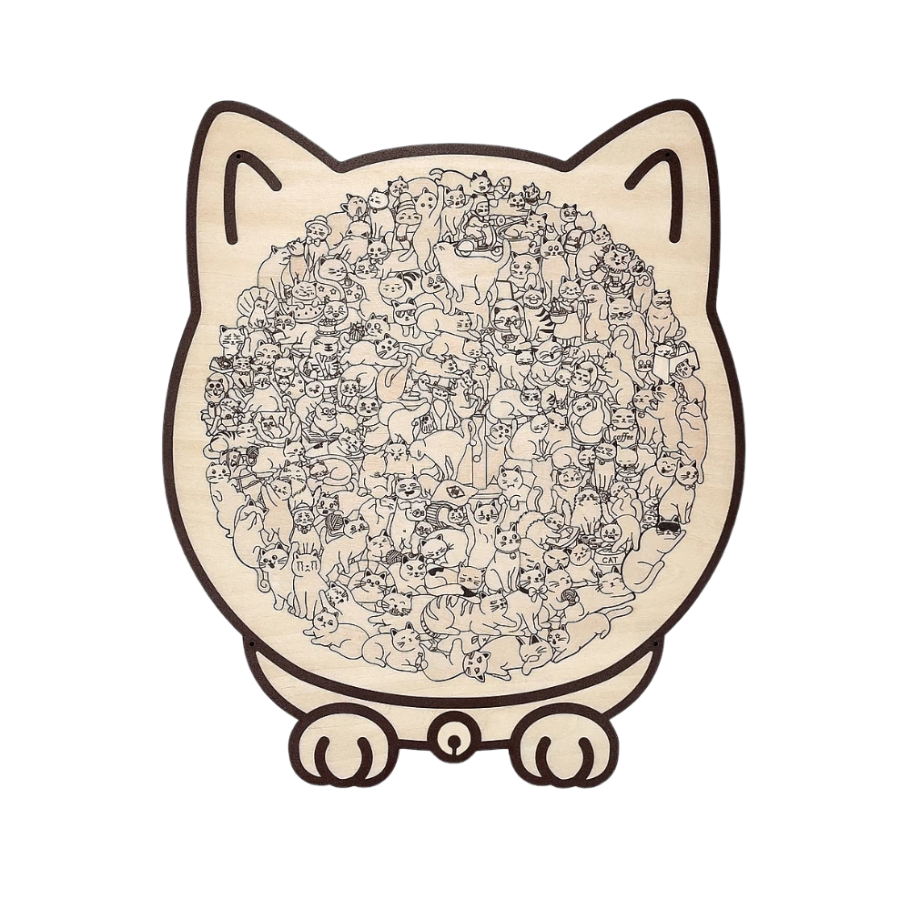 Relaxing Jigsaw Cat Puzzle