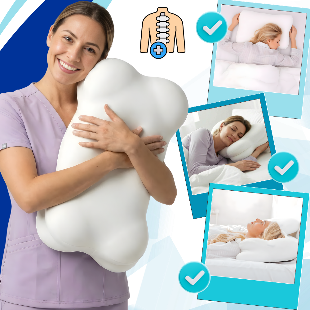 Oreiller ergonomique nuit calme
