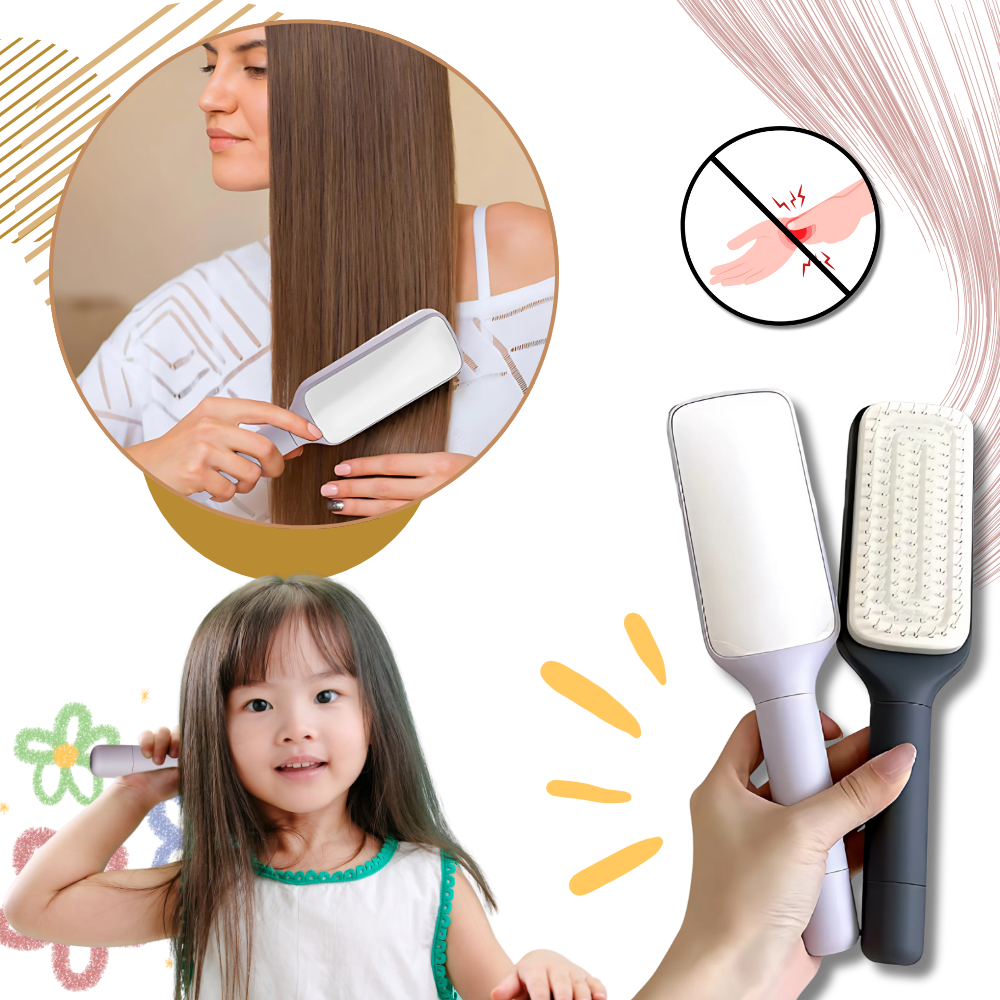 Scalp Massage Self-Cleaning Hair Brush