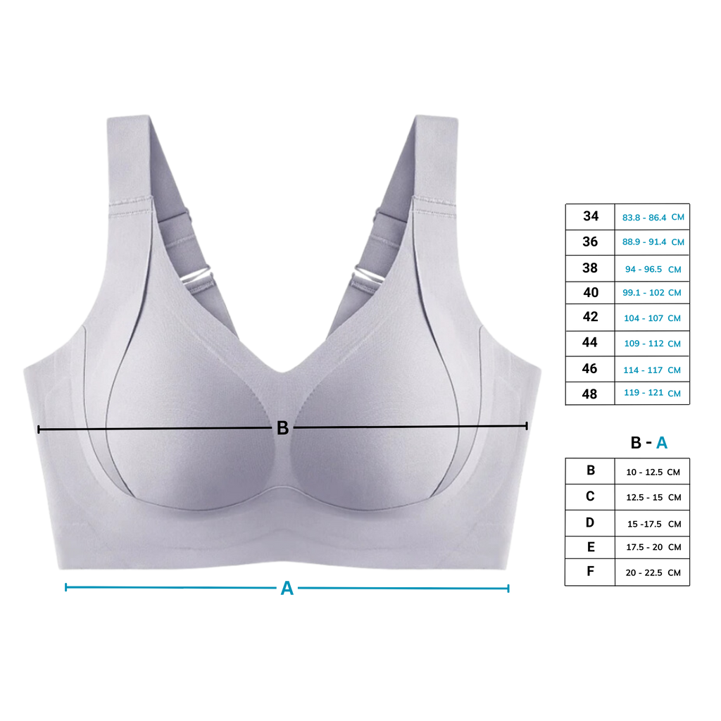 Soutien-gorge respirant sans couture