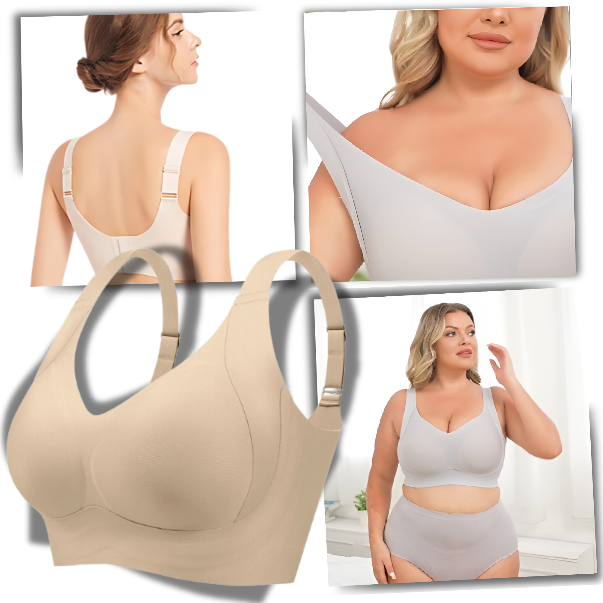Soutien-gorge respirant sans couture