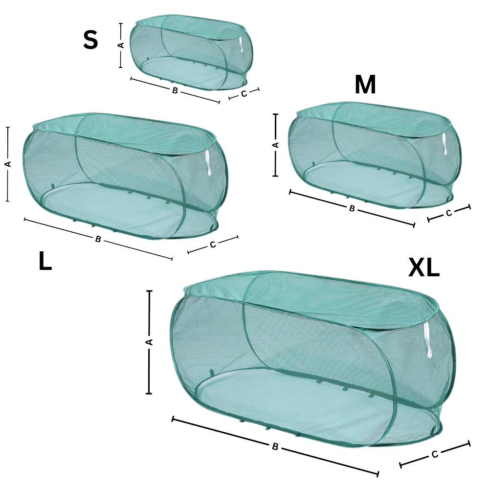 Housse de protection en maille respirante pour plantes