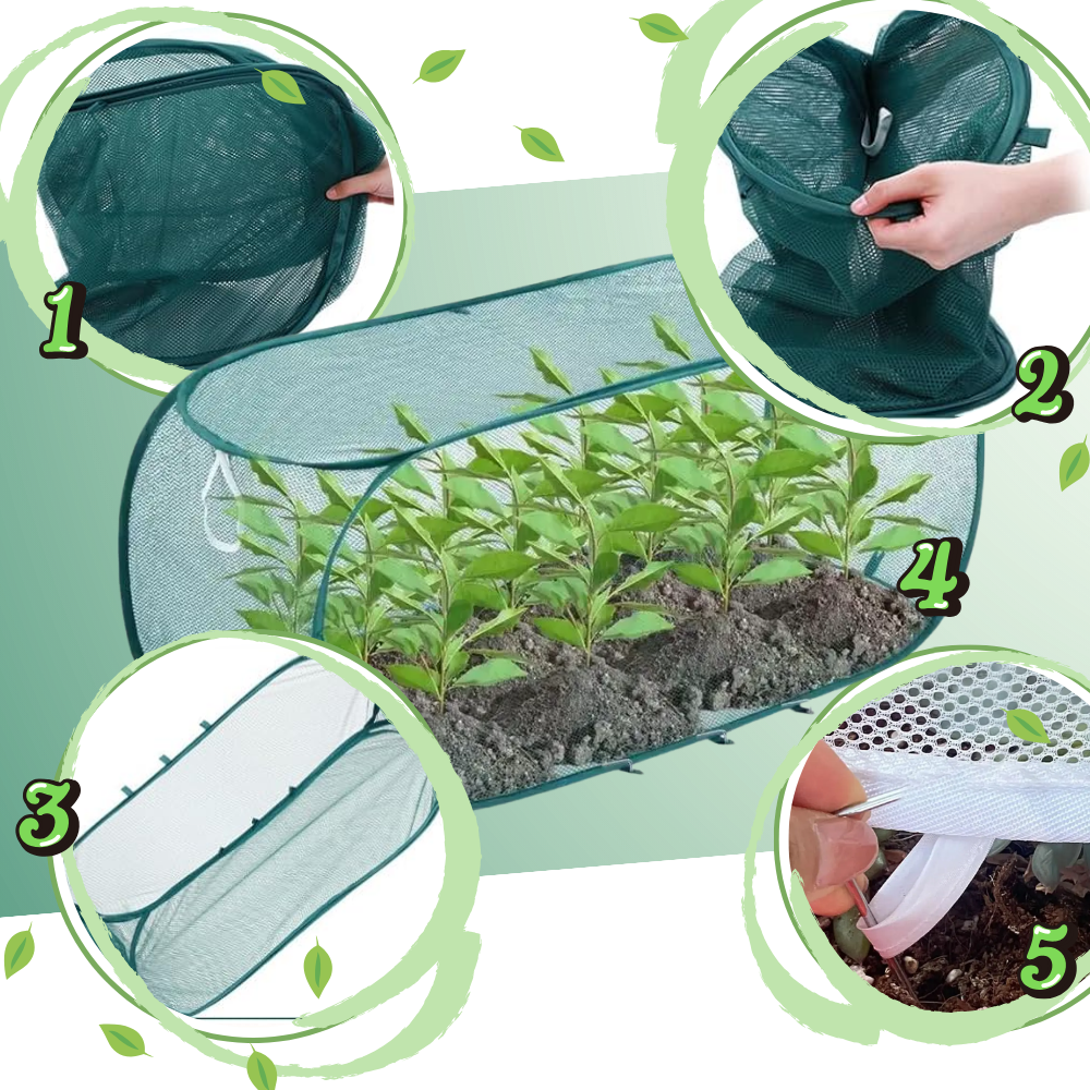 Housse de protection en maille respirante pour plantes