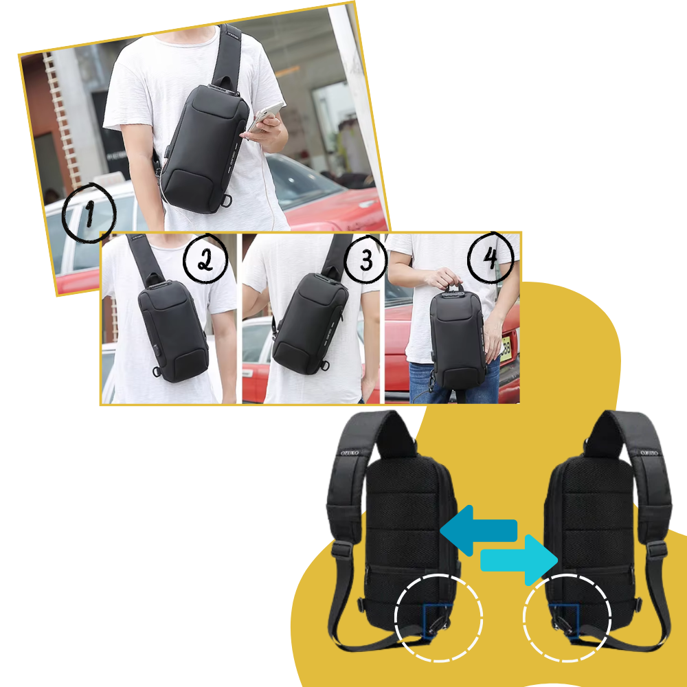 Secure Charge Crossbody Bag