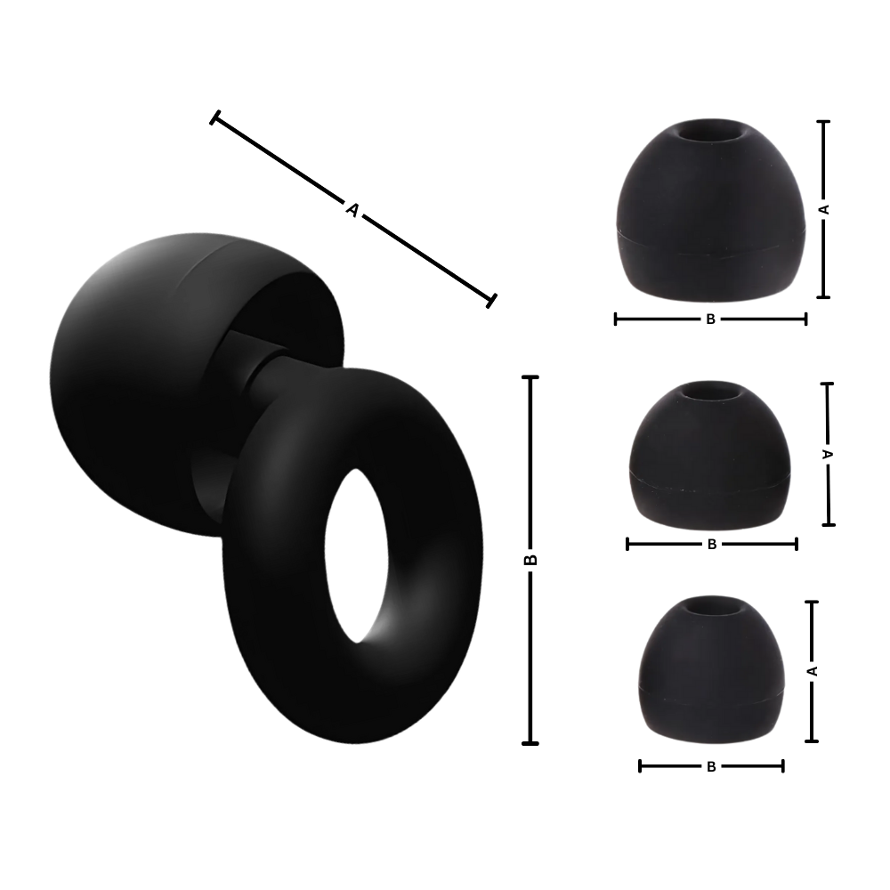 Bouchons d'oreille en silicone