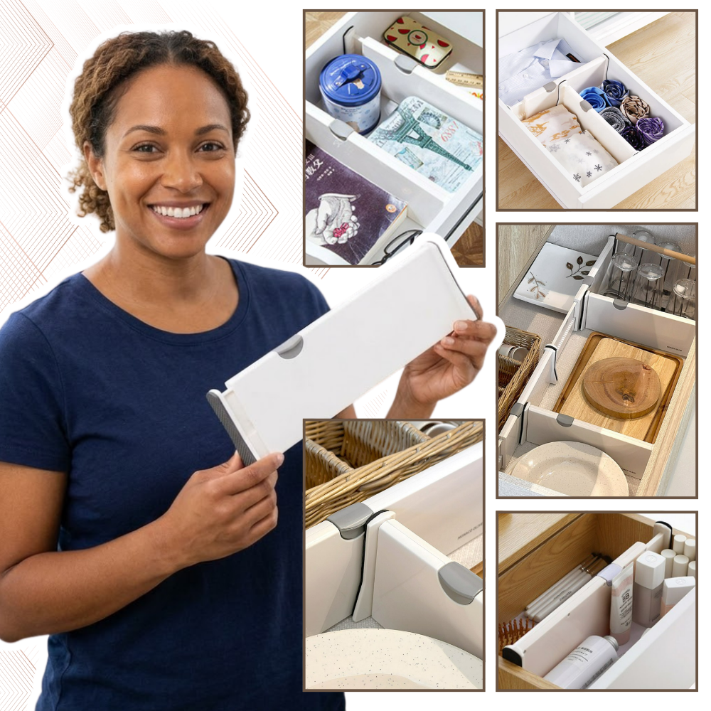 Sleek Tidiness Drawer Divider