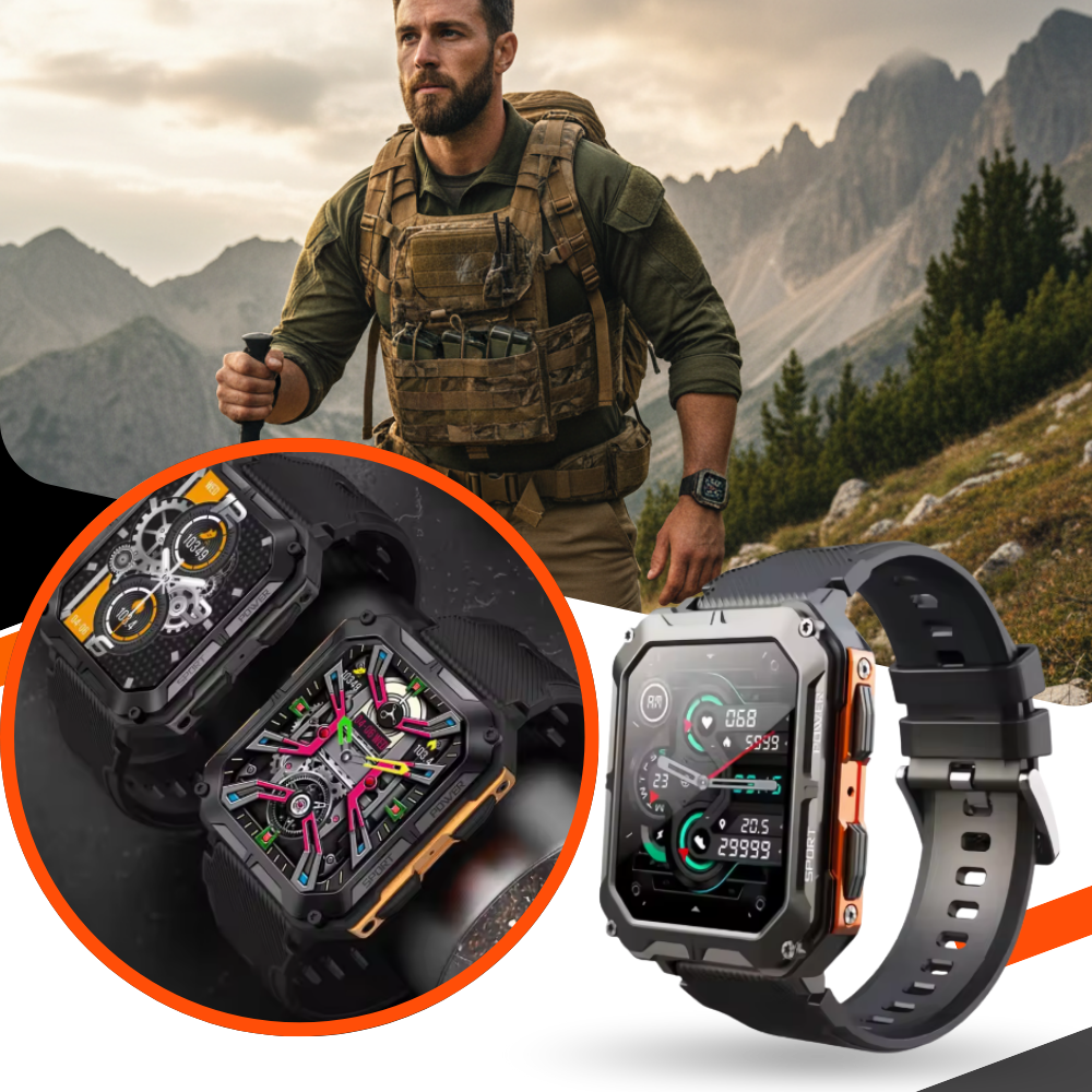 Montre connectée militaire santé