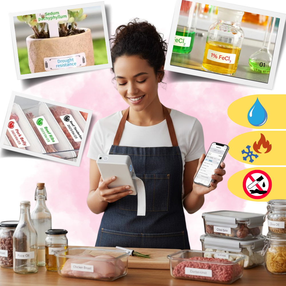 Imprimante thermique portable pour étiquettes