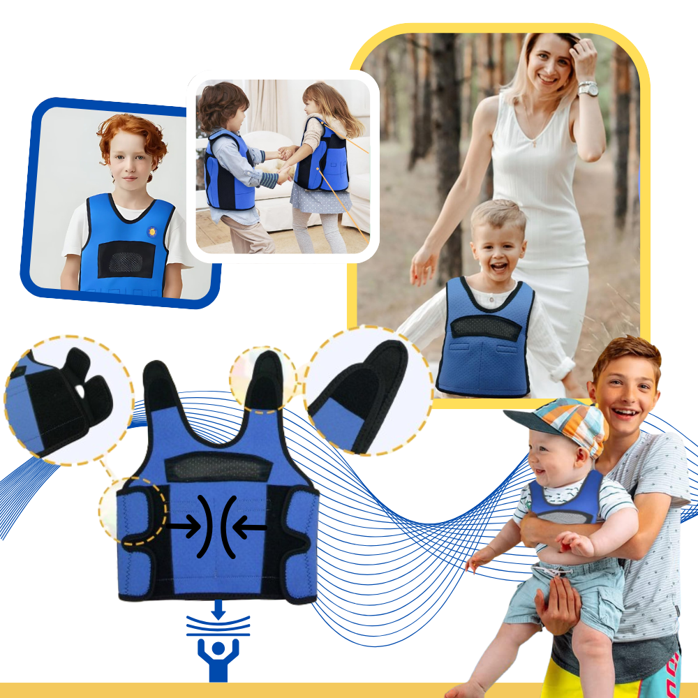 Gilet de compression sensorielle