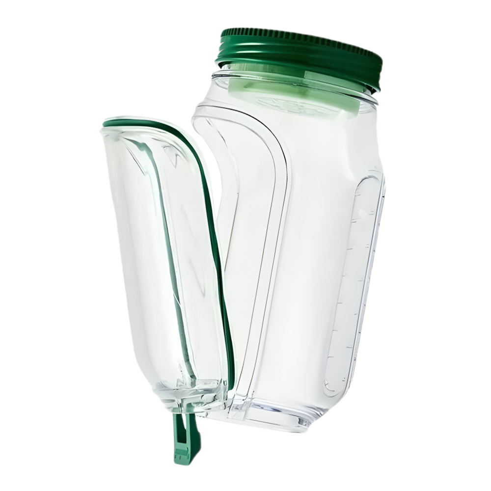 Transparent Meal Prep Jar