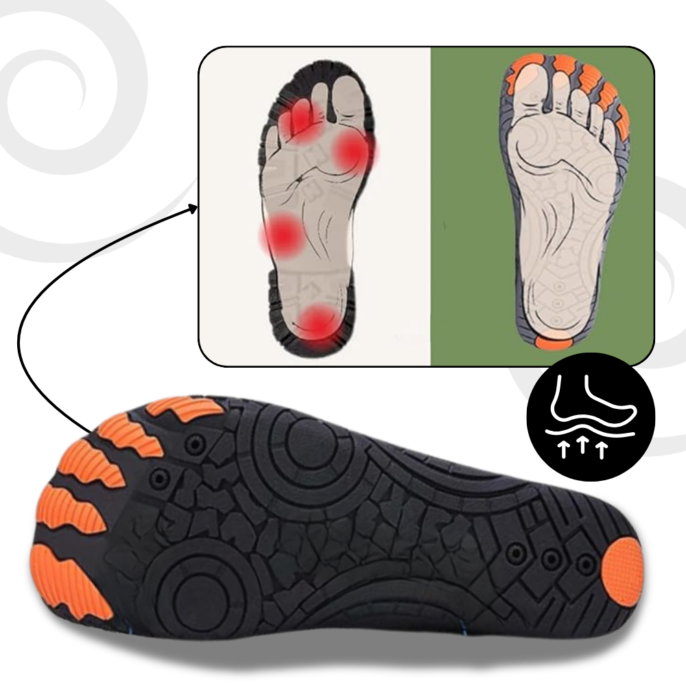 Chaussures orthopédiques ultra-minces à sensation pieds nus