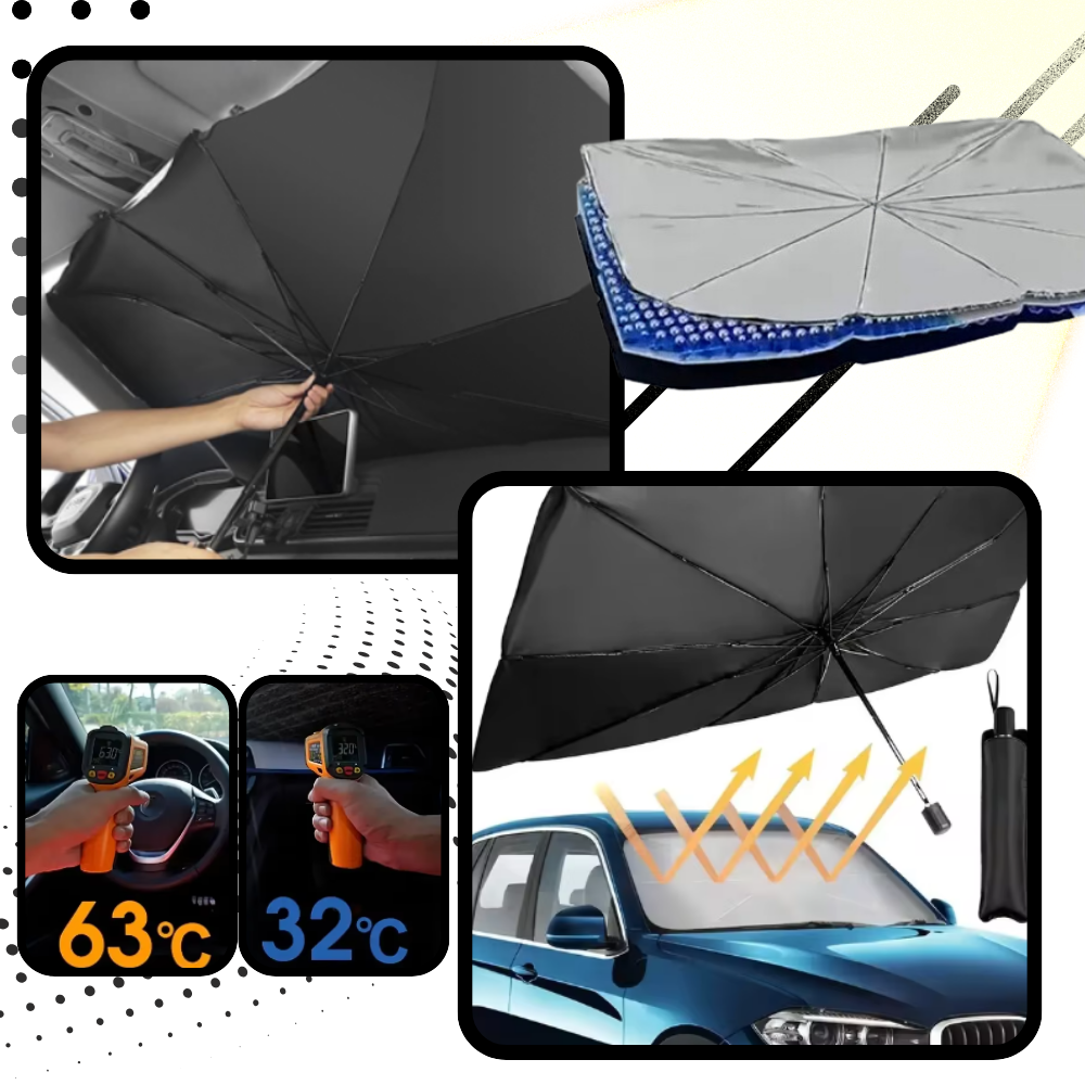 UV Protection Car Windshield Umbrella