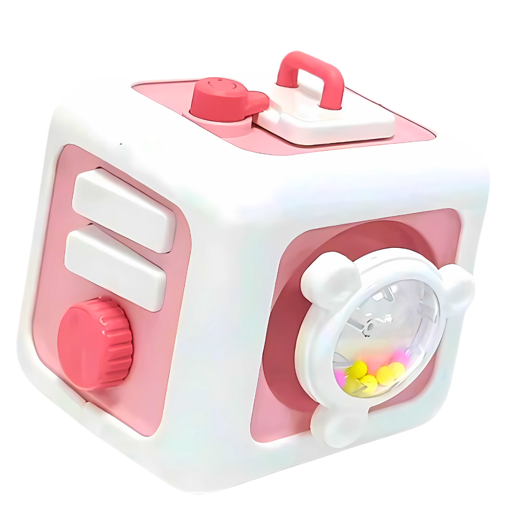 Vibrant 6 in 1 Busy Cube Sensory Toy