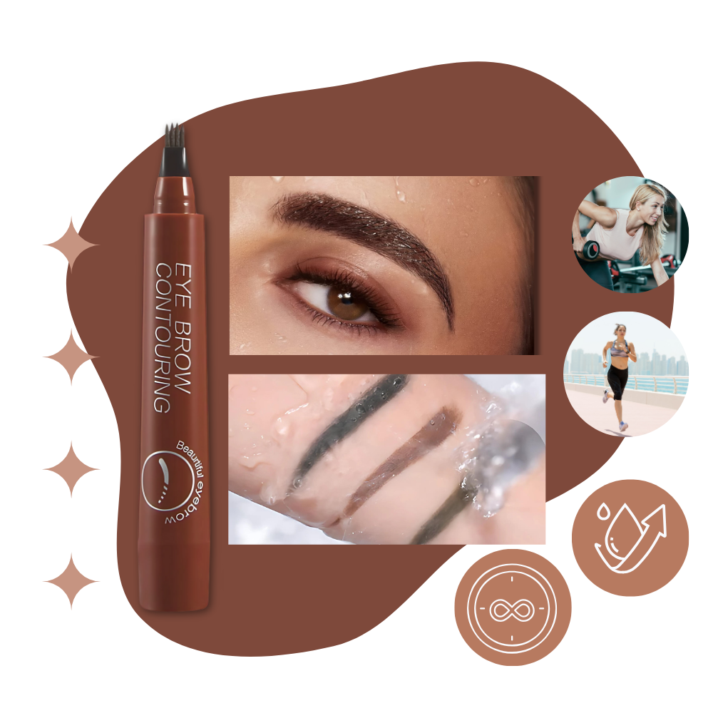 Waterproof Liquid Formula Eyebrow Pen