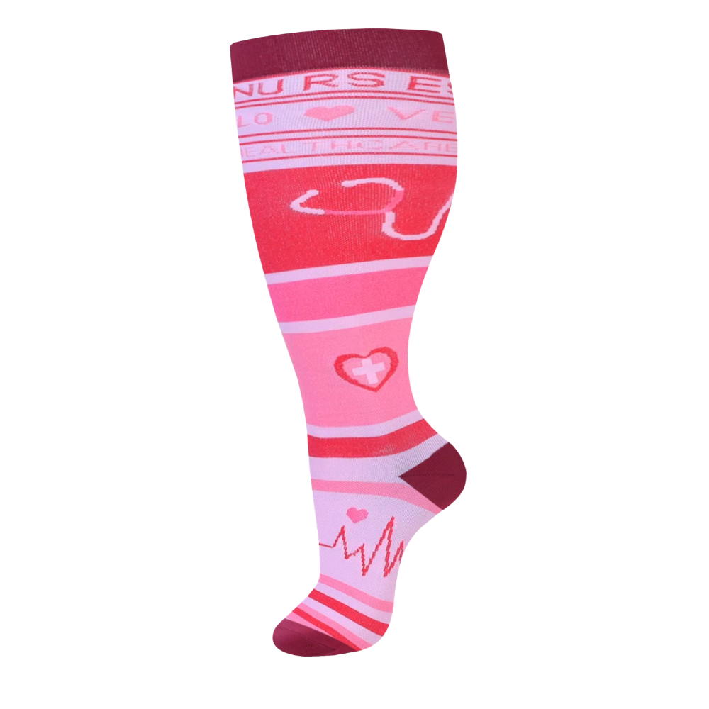Wide Breathable Compression Sock