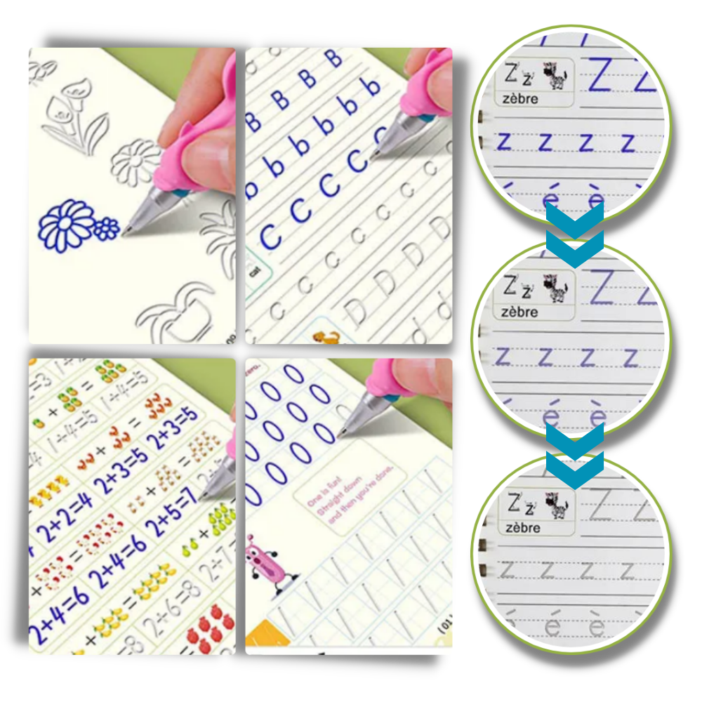 Write & Wipe Groove Practice Copybooks