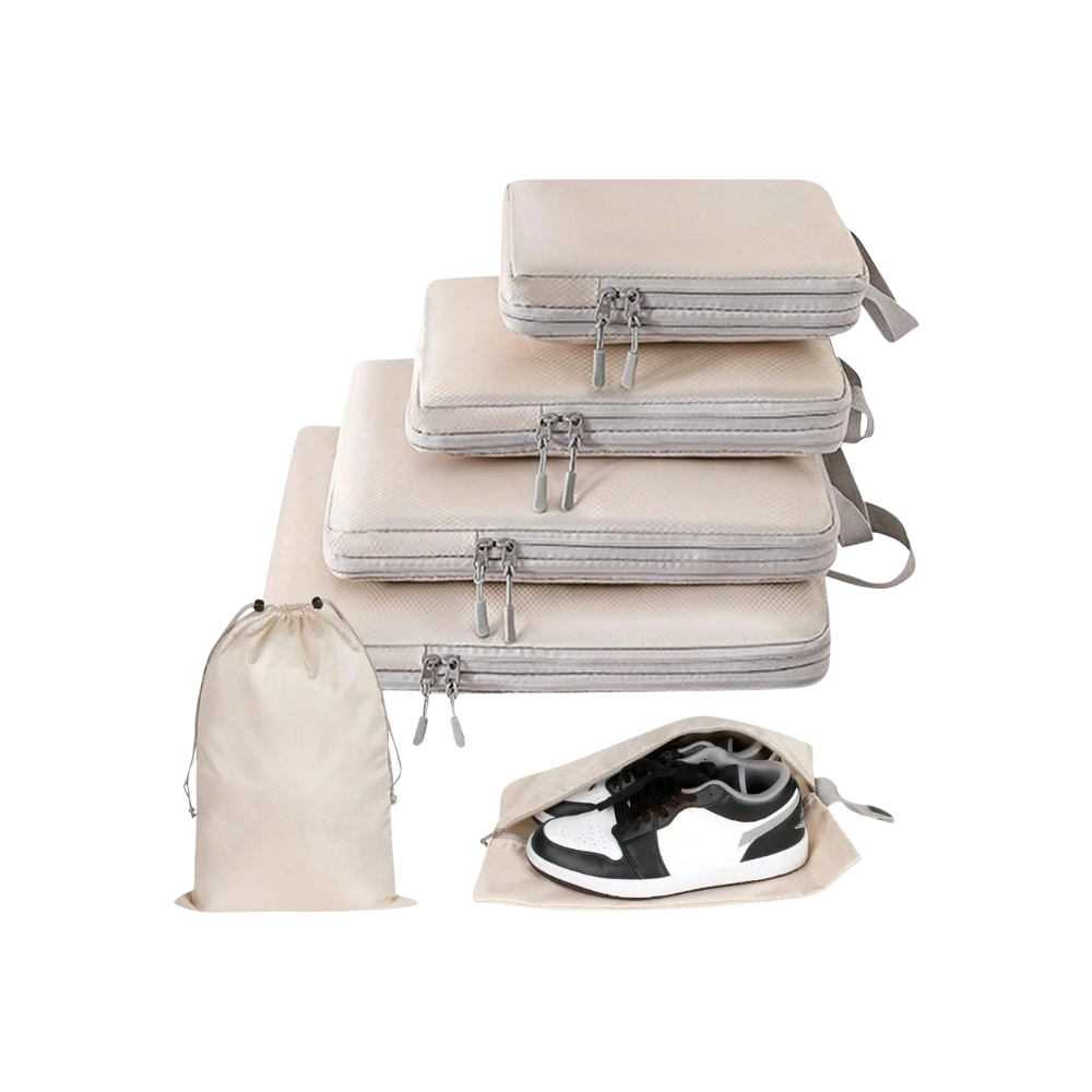 Zip Compress Luggage Organizer